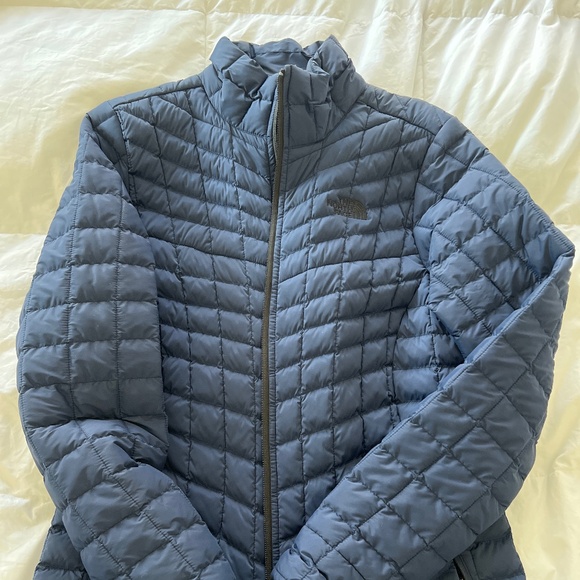 Women’s Navy North Face compact puffer - Picture 1 of 4
